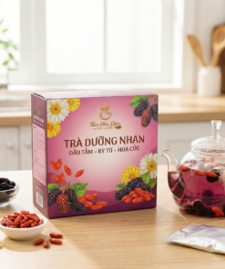 Trà dưỡng nhan dâu tằm – kỷ tử – hoa cúc
